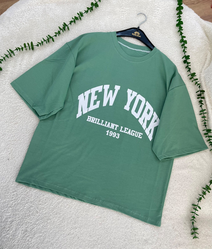 تیشرت باکسی NEW YORK سوپرپنبه