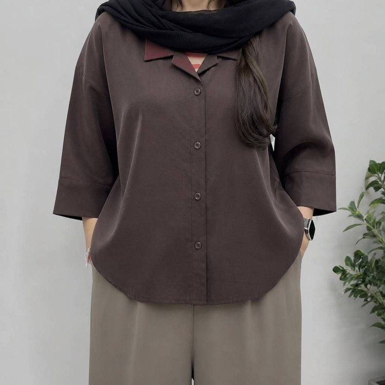 شومیز باکسی جنس سیلک
