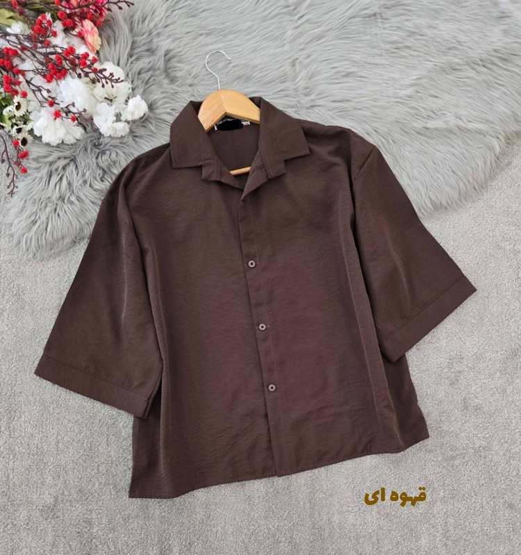 شومیز باکسی جنس سیلک