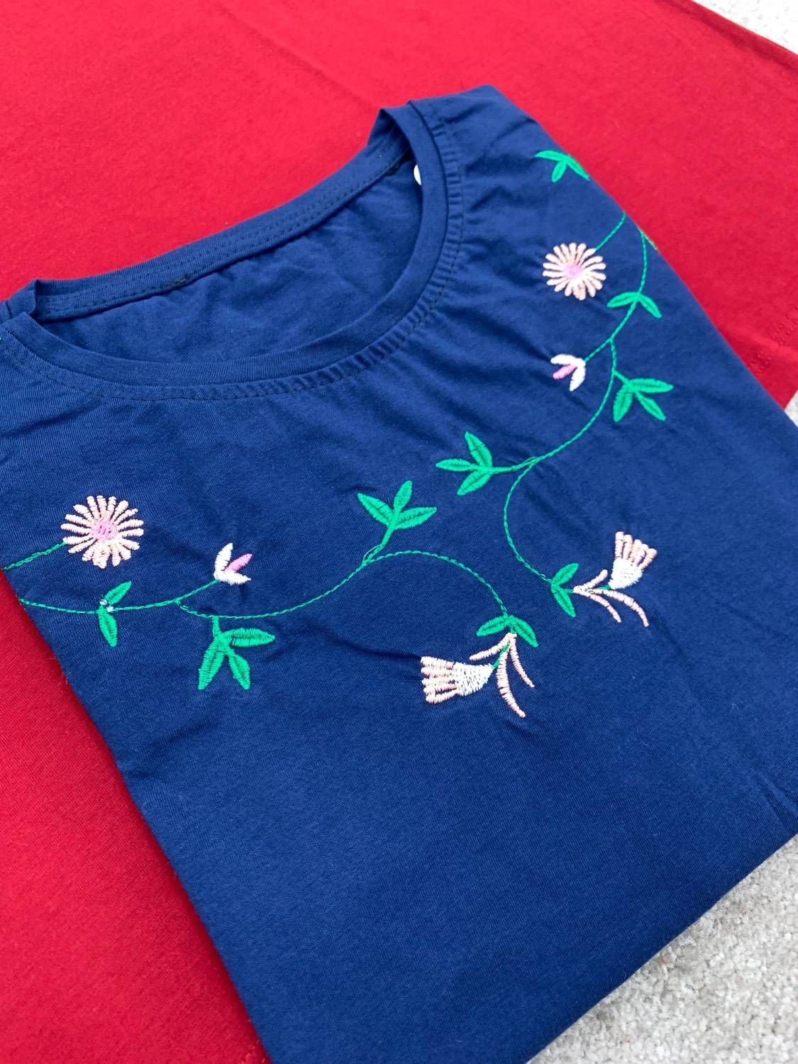 تیشرت پیچک جنس پنبه