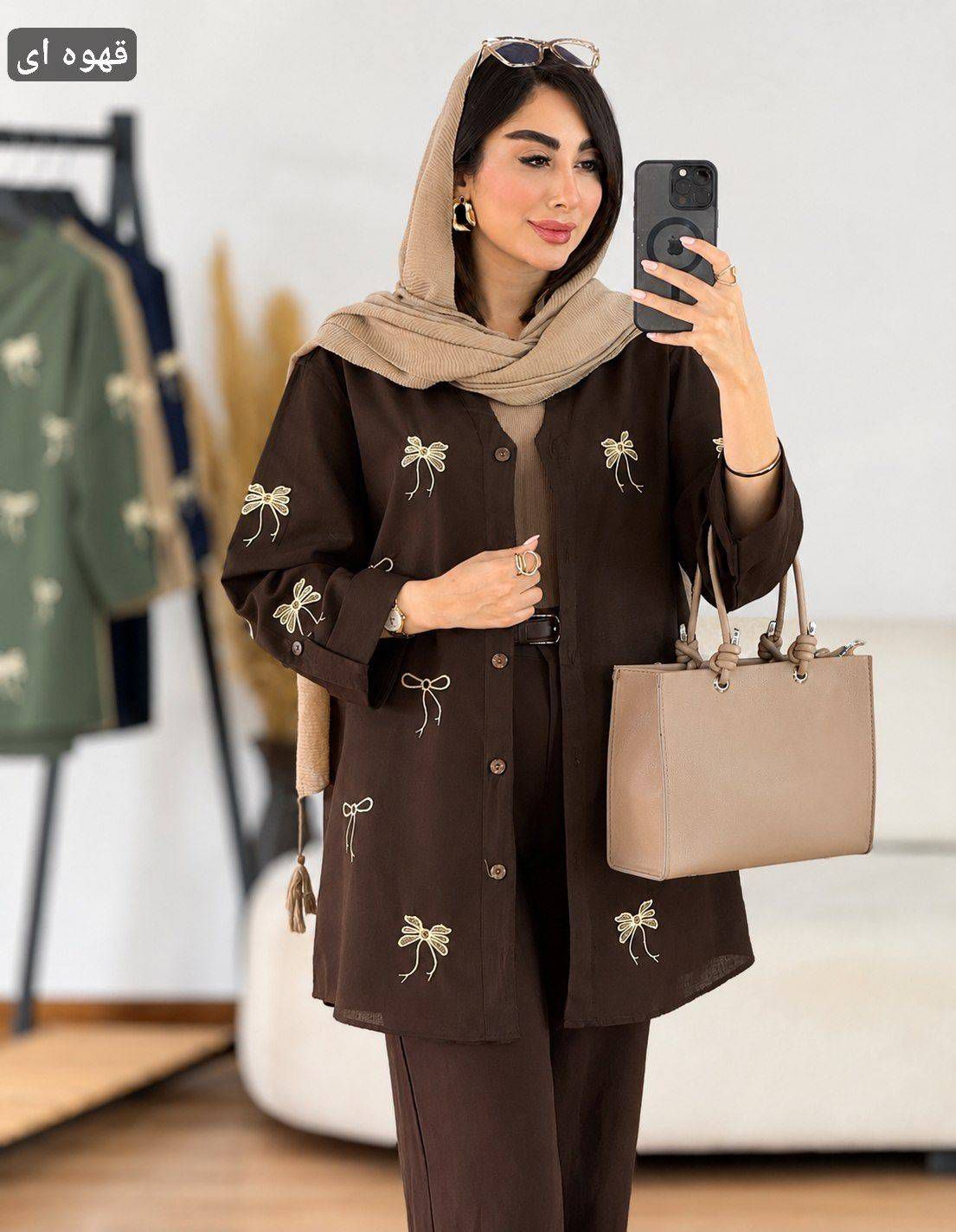 مانتو کتان چیترا وارداتی ترک
