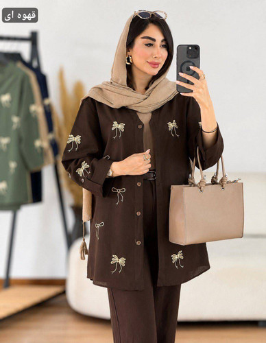 مانتو کتان چیترا وارداتی ترک