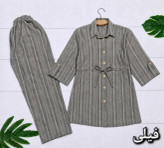 ست شومیز شلوار جنس شانتون