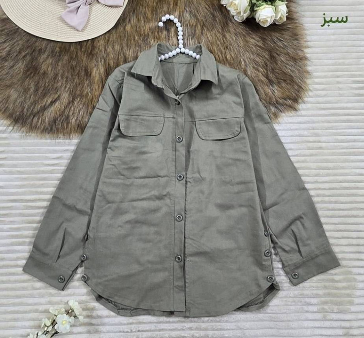 مانتو کتان بغل دکمه زارا