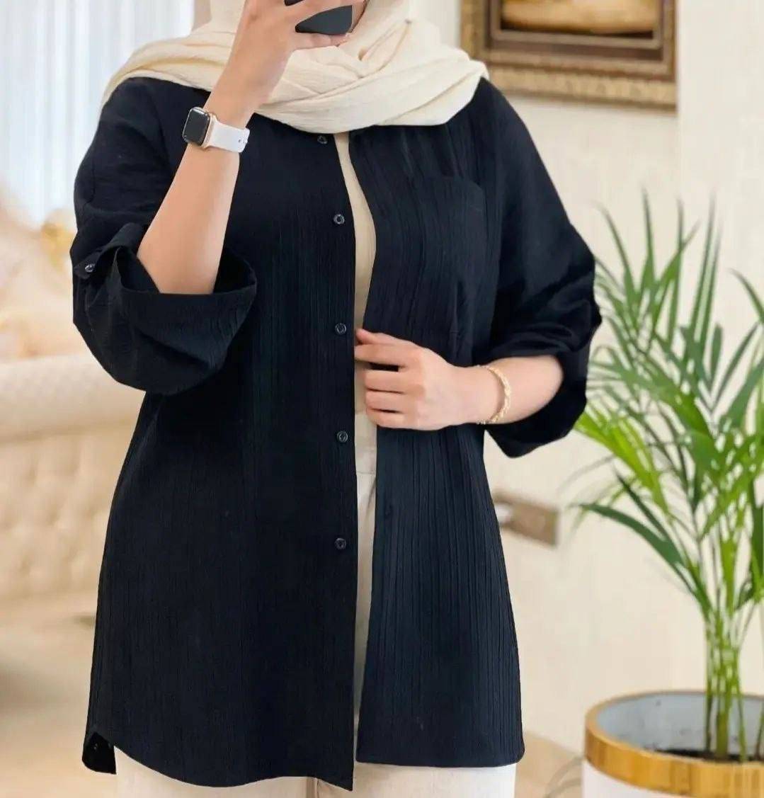 شومیز کراش پاگن دار جنس کراش اعلا