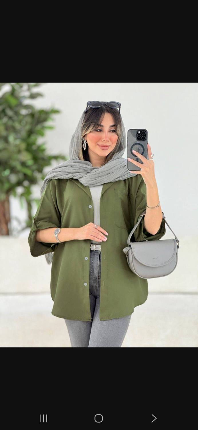 شومیز دلنشین جنس داکرون اعلا
