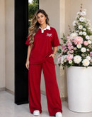 ست پولوشرت شلوار dior