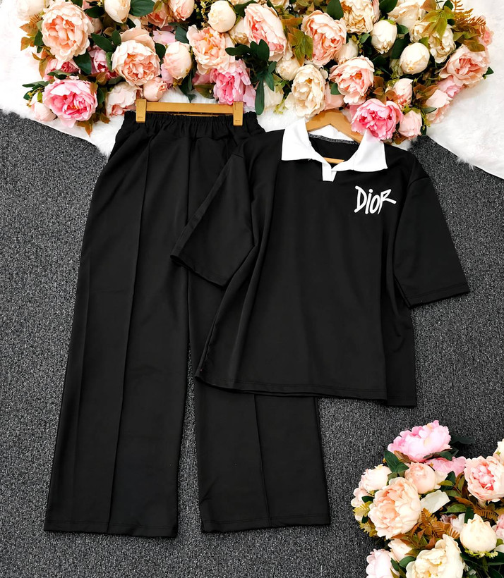 ست پولوشرت شلوار dior
