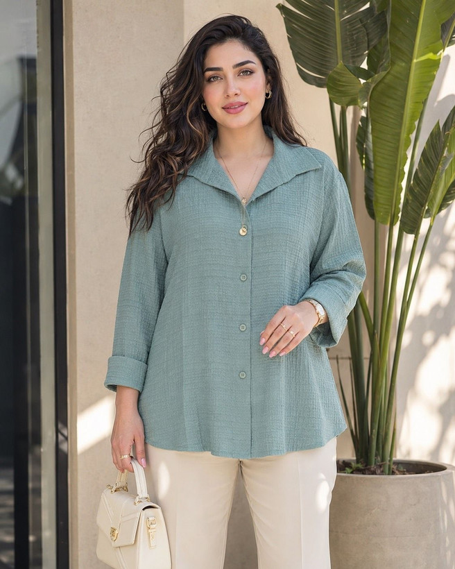 شومیز اطلس درجه یک
