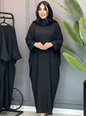 عبایی نگین جنس الیزه نگین کوب