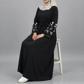 پیراهن عبایی گل لاله
