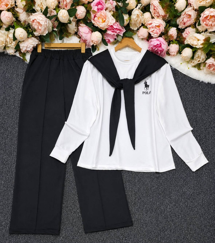 ست شالدار polo نخ پنبه