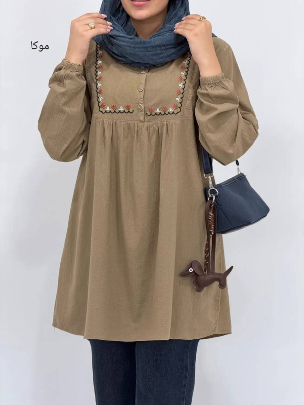 شومیز ساحل جنس لنین نچرال