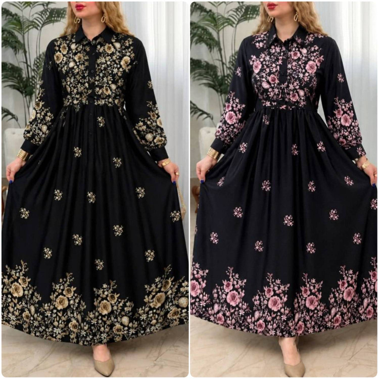 پیراهن زنبق جنس بوگاتی درجه یک