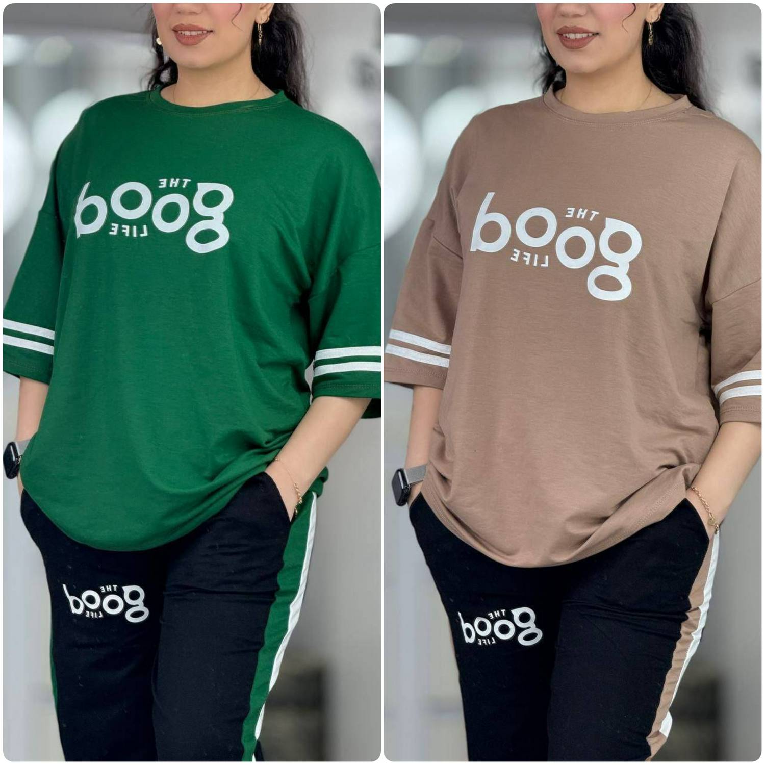 ست تیشرت شلوار good باکیفیت