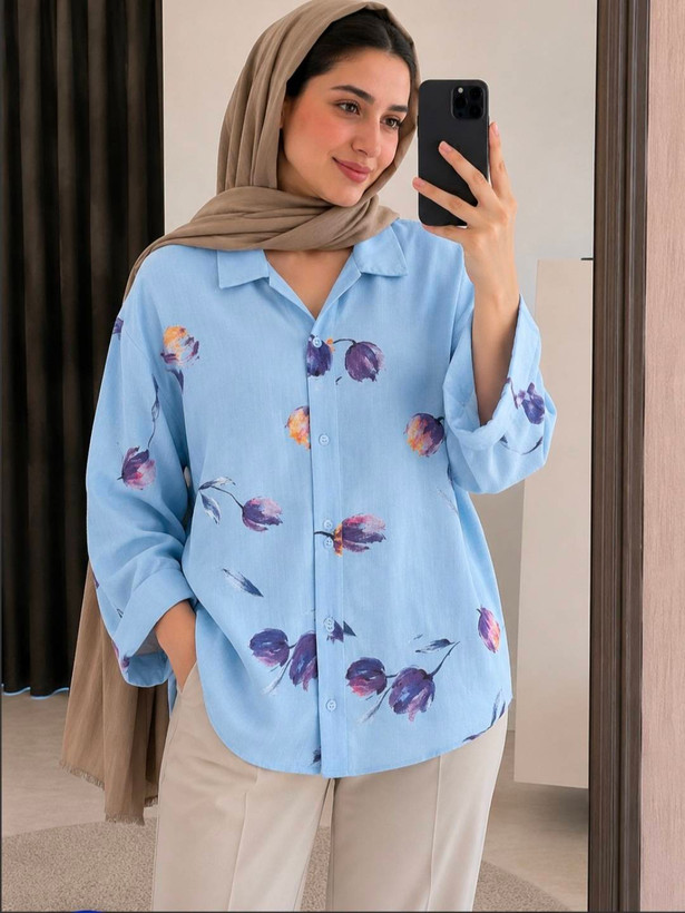 شومیز مانتویی پریماه ایتالیایی درجه یک