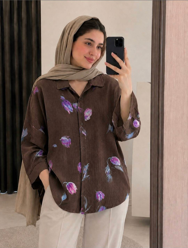 شومیز مانتویی پریماه ایتالیایی درجه یک