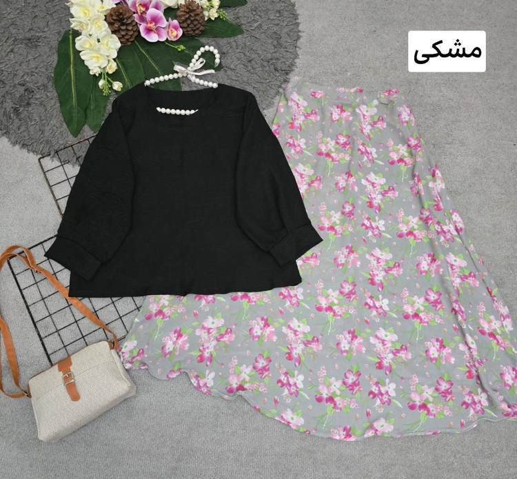 شومیز دامن گلدار پرطرفدار