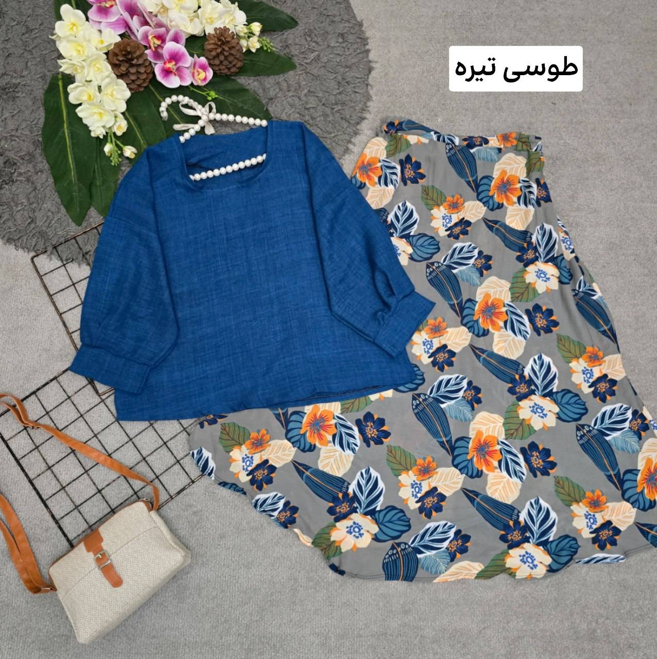 شومیز دامن گلدار پرطرفدار
