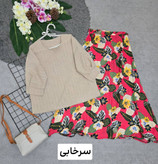 شومیز دامن گلدار پرطرفدار