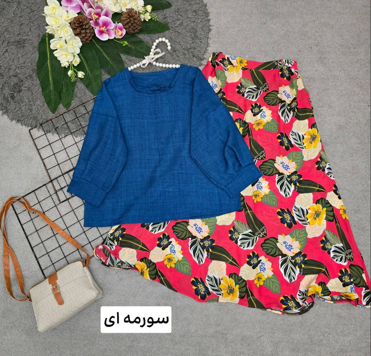 شومیز دامن گلدار پرطرفدار
