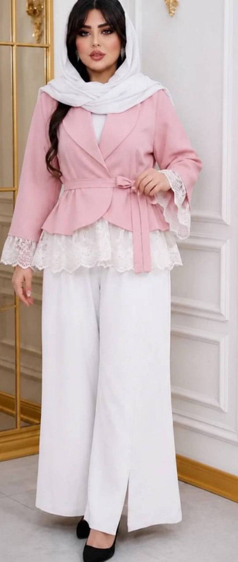 مانتو پاییزی شوکا جنس مازراتی