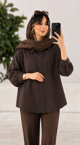مانتو کتان ریحانه