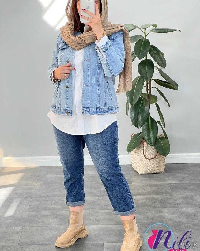 کت جین نسیم تنخور عالی و شیک