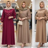 کفتان گلدوزی پاپیونی جنس بابوس