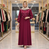 کفتان گلدوزی پاپیونی جنس بابوس