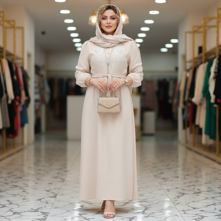 کفتان گلدوزی ترمه جنس شانتون