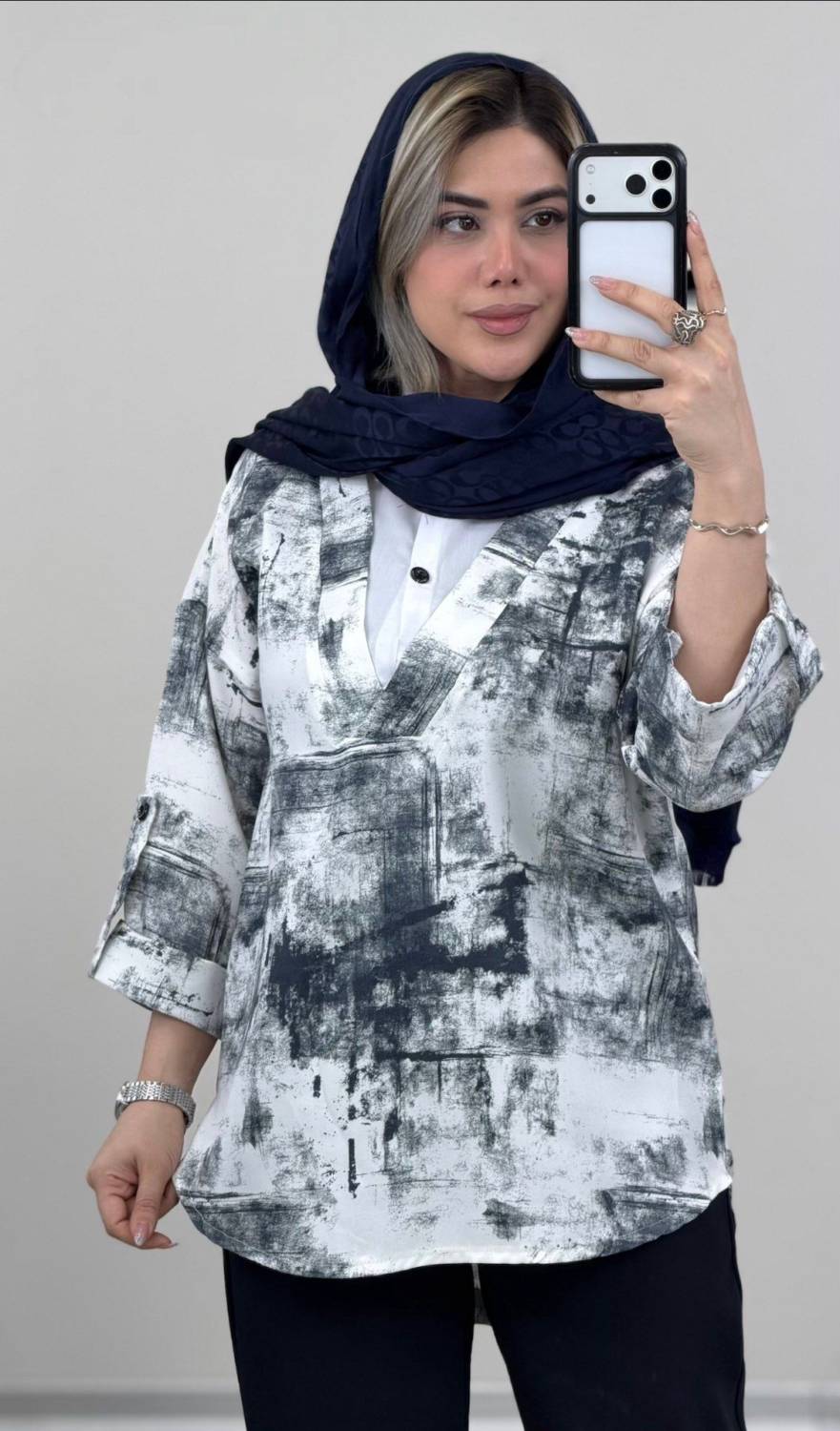 تونیک مانتویی گازوئیلی هلیا