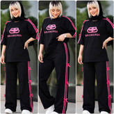 ست تیشرت شلوار پژواک جنس گلکسی