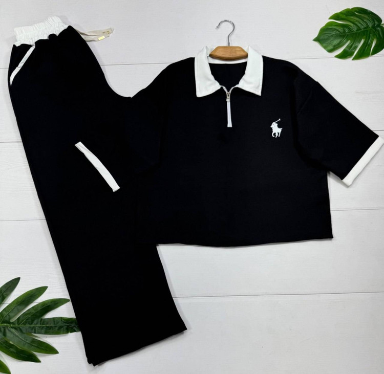 ست تیشرت شلوار polo گرم بالا