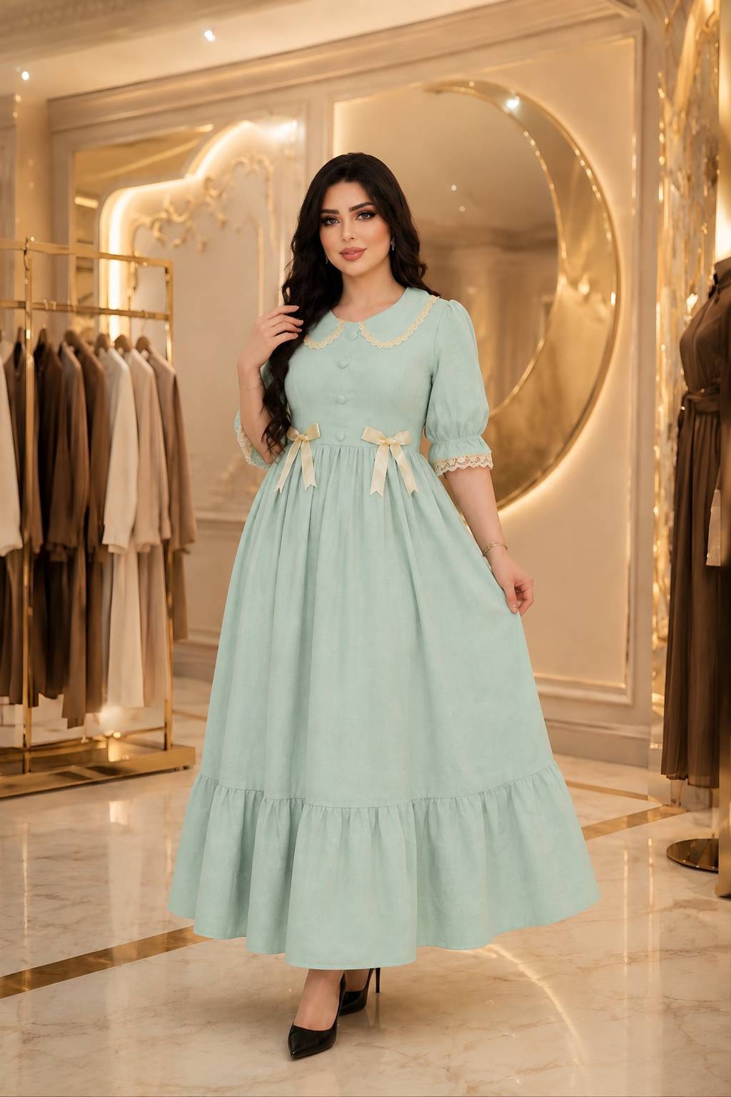 پیراهن عروسکی مانیا جنس مازراتی
