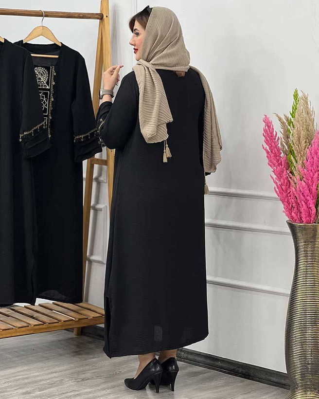پیراهن مدل دلارام جنس شانتون