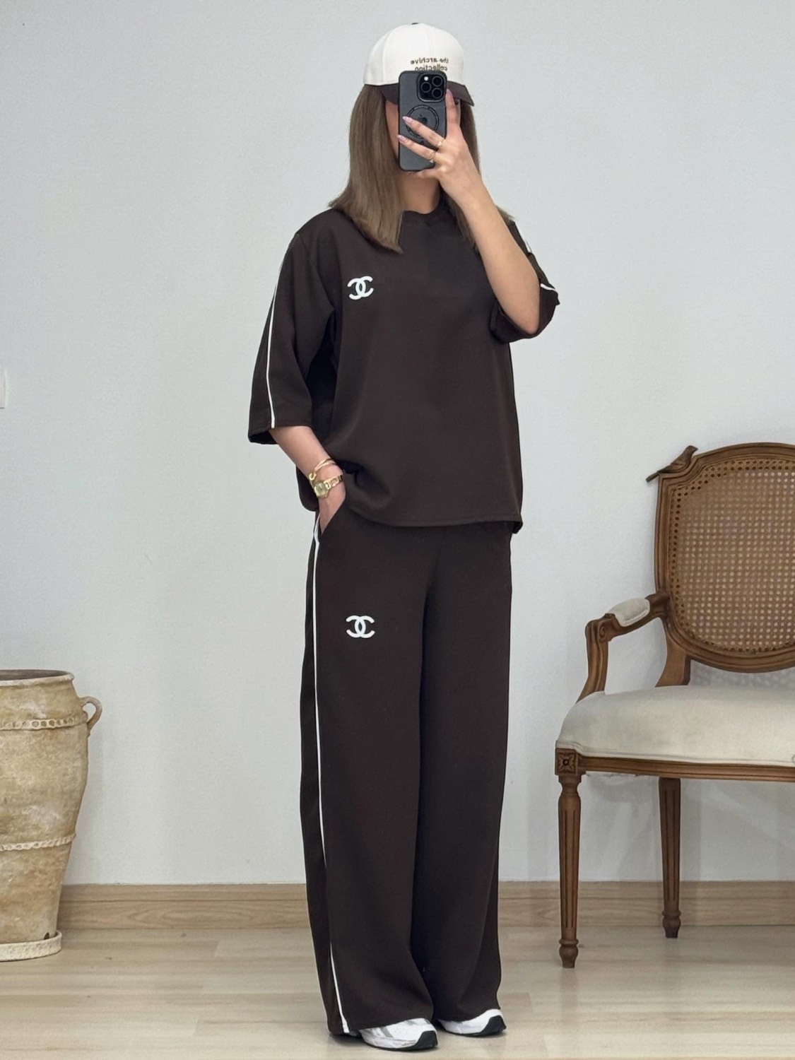 بلوز شلوار ماهلین جنس بزایاق اعلا
