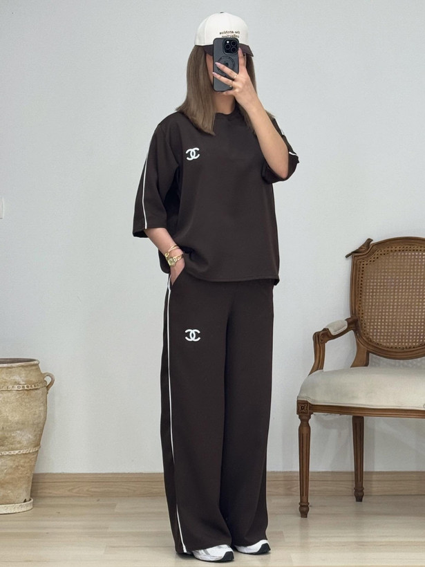 بلوز شلوار ماهلین جنس بزایاق اعلا