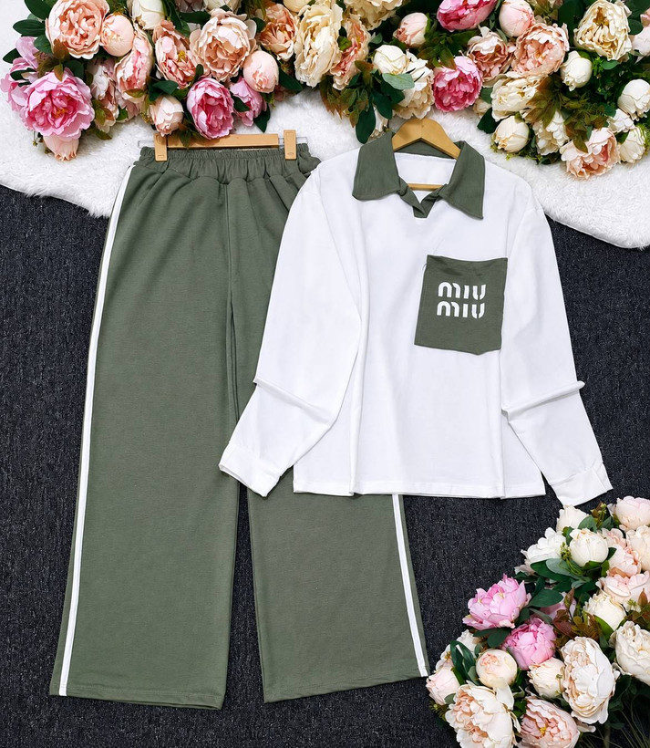 ست بلوز شلوار miu