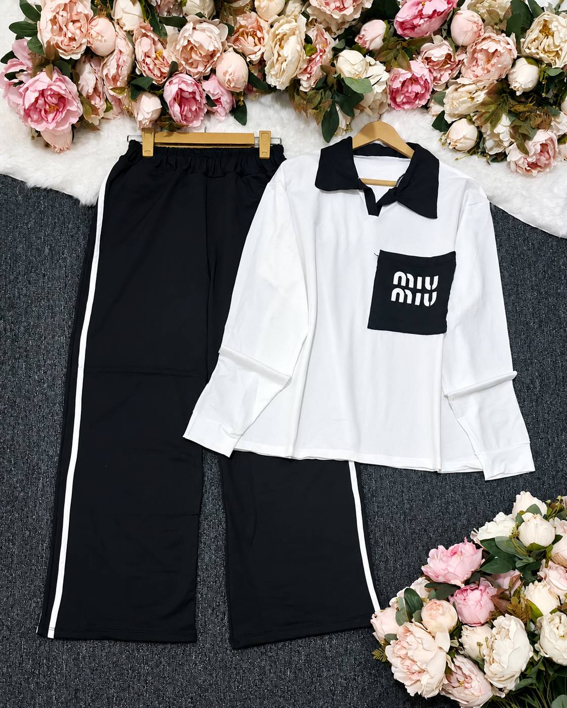 ست بلوز شلوار miu