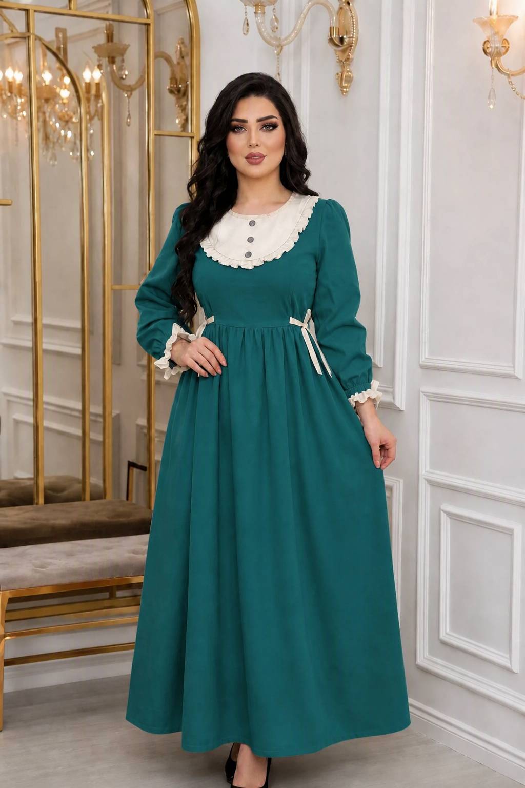 پیراهن عروسکی دنیز جنس مازراتی