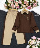 ست نیم زیپ polo جنس گلکسی نخ پنبه