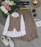 ست سه تیکه ژینا جنس شانتون باکیفیت