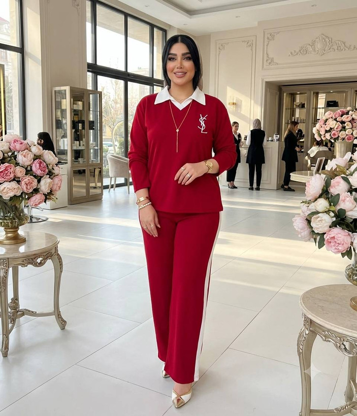 ست کژوال سناتور جنس گلکسی نخ پنبه
