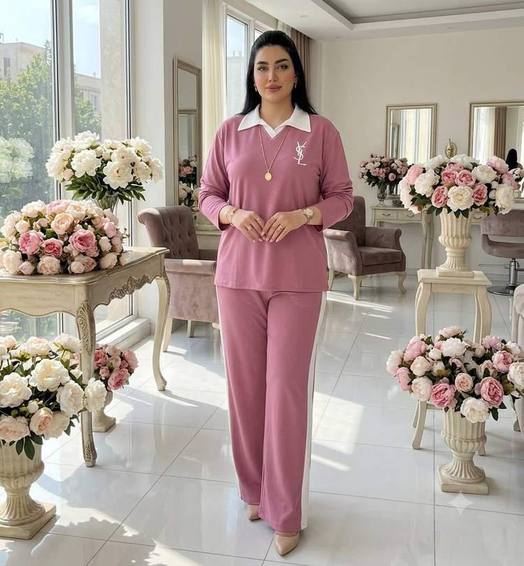 ست کژوال سناتور جنس گلکسی نخ پنبه