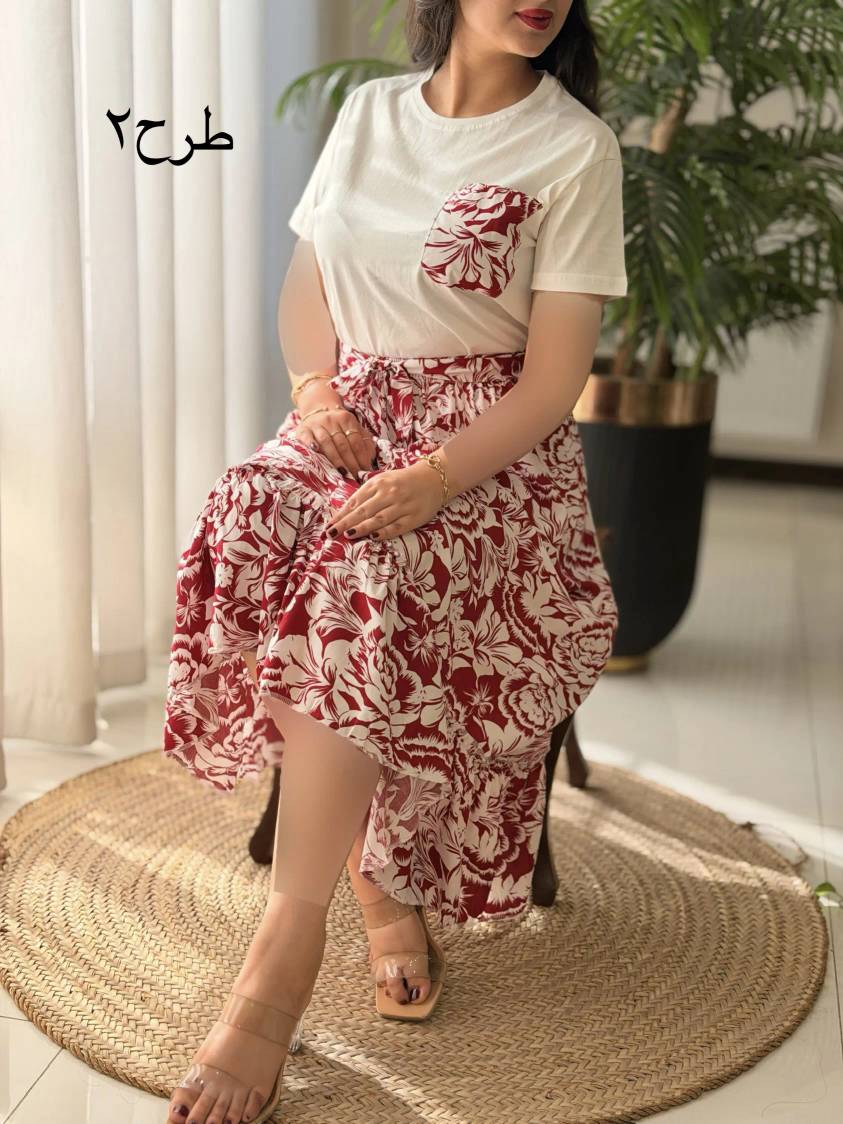 تیشرت و دامن پرطرفدار