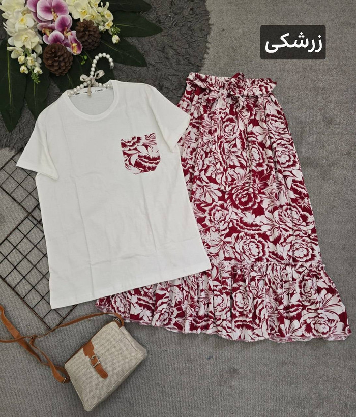 تیشرت و دامن پرطرفدار