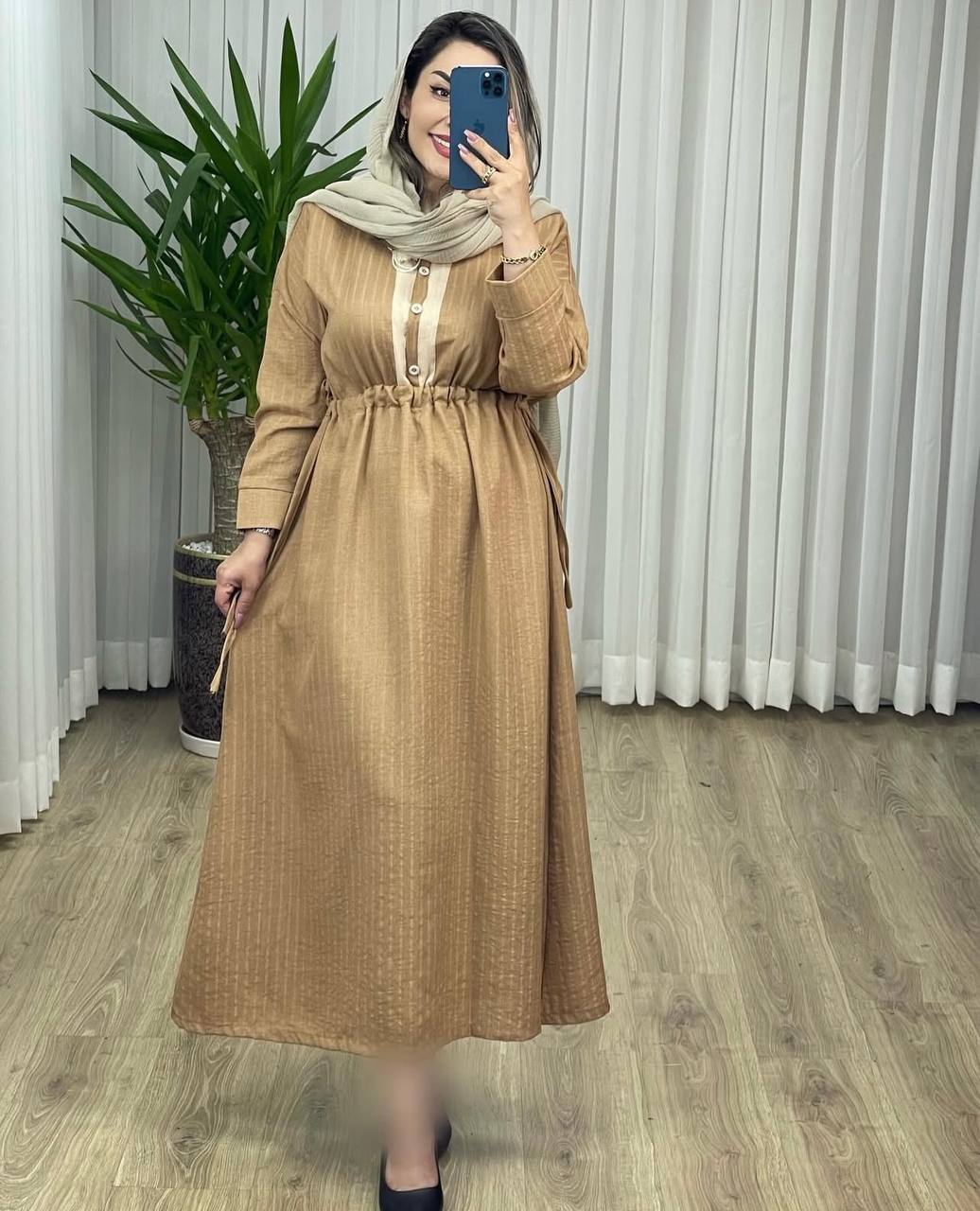 پیراهن ساریسا جنس صوفیا ژاکارد