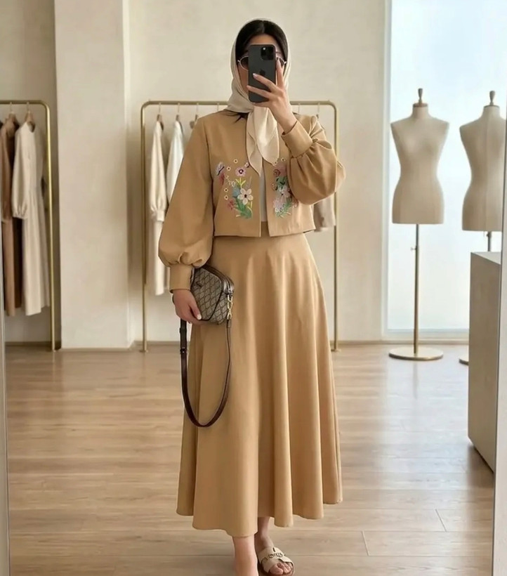 کت ودامن دلارام گرم بالا