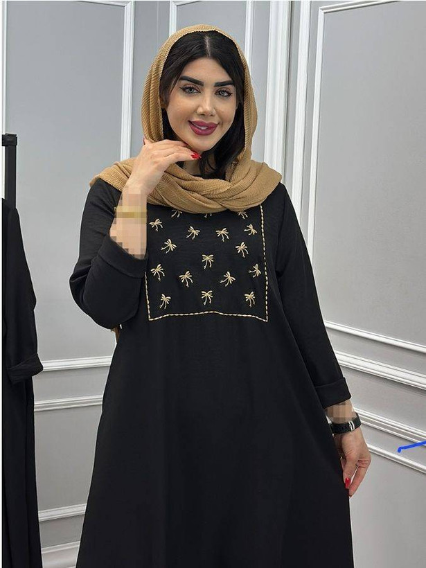 کفتان گلدوزی جنس شانتون